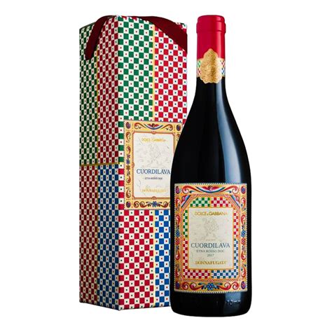 dolce gabbana red wine|donnafugata etna wine.